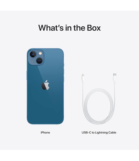 APPLE iPhone 13 128 Go BLUE (2021) - Reconditionné - Excellent état