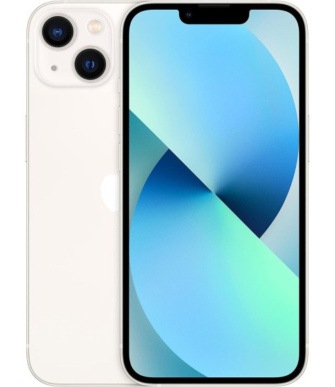 APPLE iPhone 13 128 Go Blanc (2021) - Reconditionné - Excellent état